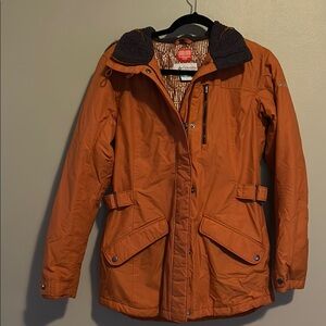 Columbia Orange Hooded Jacket